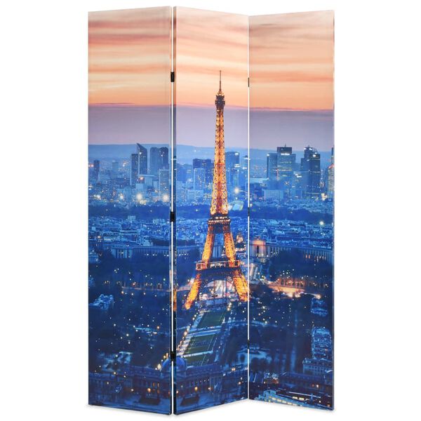 vidaXL Folding Room Divider 47.2x66.9" Paris by Night