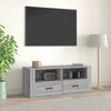 vidaXL TV Cabinet Grey Sonoma Engineered Wood Medium TV Cabinet