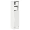 vidaXL Bathroom Cabinet White Engineered wood Slim Bathroom Cabinet