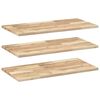 vidaXL Floating Shelves 3 pcs 39.4x15.7x0.8" Untreated Solid Wood Acacia