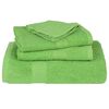 vidaXL Sauna Towel Set of 10 Apple Green 100% Cotton 31.5 x 78.7 in