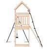 vidaXL Outdoor Playset Natural Pine Solid pine wood and Polypropylene (PP)