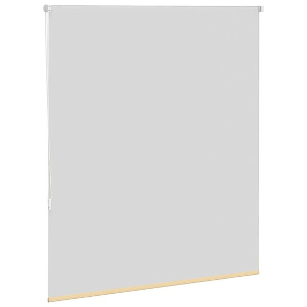 vidaXL Roller Blind Beige Polyester 51.2 x 68.9 in Height-Adjustable