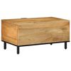 vidaXL Coffee Table Brown Solid Mango Wood Medium Coffee Table