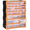 vidaXL Multi-drawer Organizer with 39 Drawers 15"x6.3"x18.5"