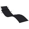 vidaXL Sunlounger Wooden Solid Acacia wood Standard Foldable