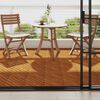 vidaXL Decking Tiles 10 pcs 11.8"x11.8" Solid Acacia Wood