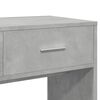 vidaXL Dressing Table Set Concrete Grey Engineered Wood Medium