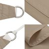 vidaXL Sunshade Sail Oxford Fabric Rectangular 8.2x13.1' Taupe