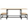 vidaXL Coffee Table Sonoma Oak Engineered Wood Medium Coffee Table