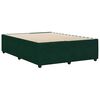 vidaXL Bed Frame Dark Green