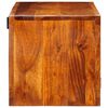 vidaXL Wall-mounted TV Cabinet Multicolor Acacia solid wood, Engineered wood
