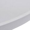 vidaXL Table Cover Set of 4 White Polyester 90%, Elastane 10% Ø31.5 in