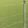 vidaXL Field Fence Gray 5.2'x 32.8'Steel