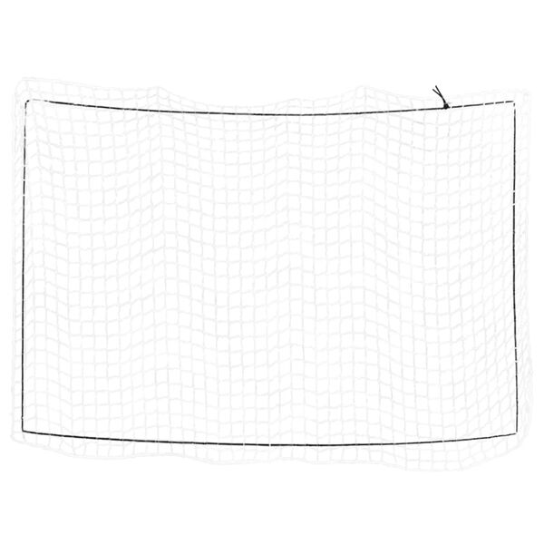 vidaXL Trailer Net with Elastic Rope White 7.2x4.9' PP