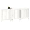 vidaXL Radiator Cover White 82.7x8.3x33.5" Solid Wood Pine
