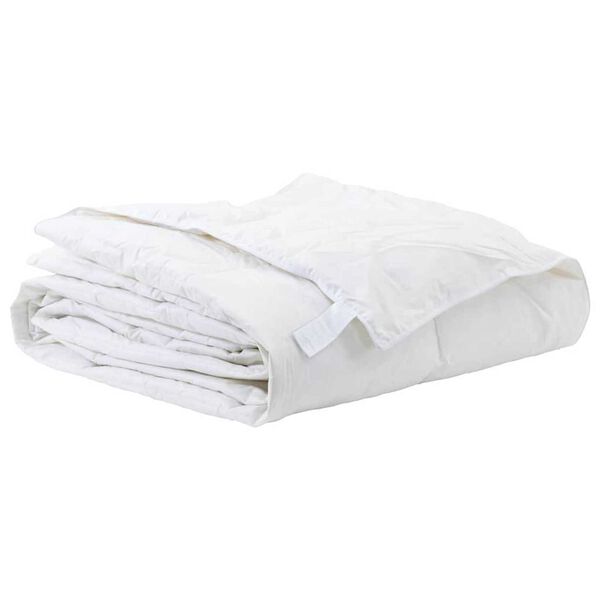 vidaXL Duvet White 94.49 x 86.61 in Feather
