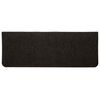 vidaXL Stair Mat Set of 30 Black