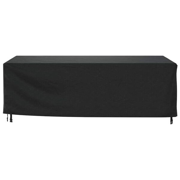 vidaXL Garden Furniture Cover Black 420D Oxford fabric