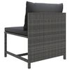 vidaXL Garden Lounge Set Grey