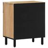 vidaXL Bedside Cabinet Natural Wood Solid Mango Wood Medium