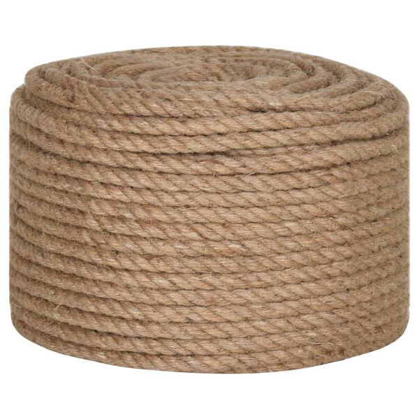 vidaXL Jute Rope 164.0 ' Long 0.47 " Thick
