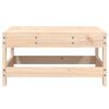 vidaXL Garden Footstool Natural Wood Solid Pine Wood Medium Modular