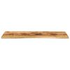 vidaXL Desk Top Rough Mango Solid Mango Wood 47.2 x 19.7 in Simplistic