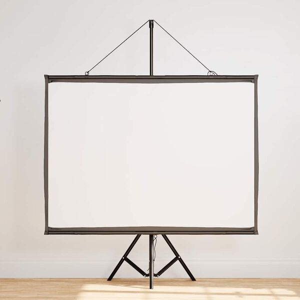 vidaXL Projection Screen with Tripod 60 Inch 4:3