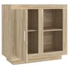 vidaXL Sideboard Sonoma Oak 31.5"x15.7"x29.5"