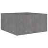 vidaXL Planter Corten steel 31.5 x 31.5 x 15.7 in Decorative Inlays