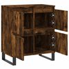 vidaXL Sideboard Smoked oak Engineered wood Small Sideboard