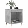 vidaXL Bedside Cabinet Concrete Grey Engineered wood, Metal Medium