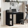 vidaXL Office Desk Black Engineered wood Compact Office Desk