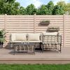 vidaXL Garden Lounge Set Anthracite and Beige