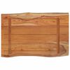 vidaXL Table Top Natural wood Solid Acacia wood 23.6x15.7x1.0 in Durable