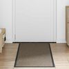 vidaXL Doormat Brown Polypropylene and PVC 23.6x70.9 in Doormat