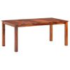 vidaXL Dining Table Honey Solid wood 70.9 in x 35.4 in x 29.9 in Durable