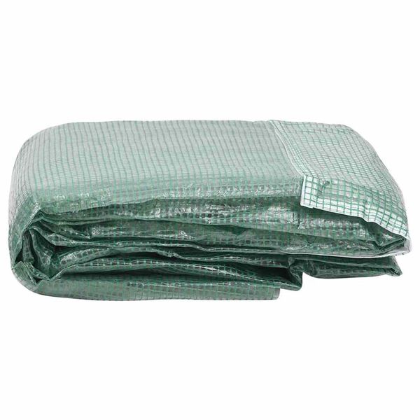vidaXL Greenhouse Replacement Cover Green Polyethylene (PE)