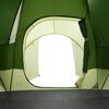 vidaXL Family Tent Dome 6-Person Green Waterproof