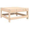vidaXL Garden Lounge Set Natural Pine Solid pine wood, Plywood Large