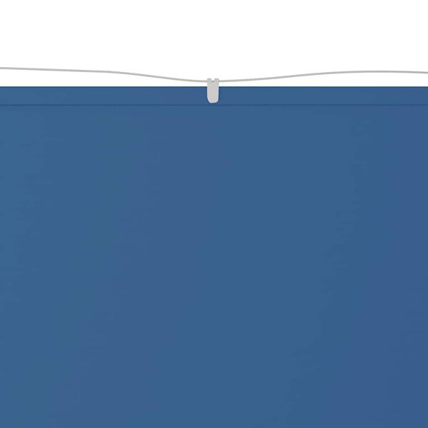 vidaXL Vertical Awning Blue Oxford fabric (100% polyester) 23.6 x 236.2 in