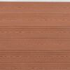 vidaXL Fence Panel Set Brown 139"x73.2" WPC