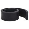 vidaXL Rubber Edge For Snow Plow Black Styrene-butadiene rubber