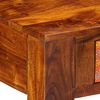 vidaXL Desk with Drawer Brown 39.4" x 19.7" x 29.5" Solid Acacia wood