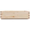 vidaXL Garden Planter Natural Wood Solid Pine Wood Medium Durable