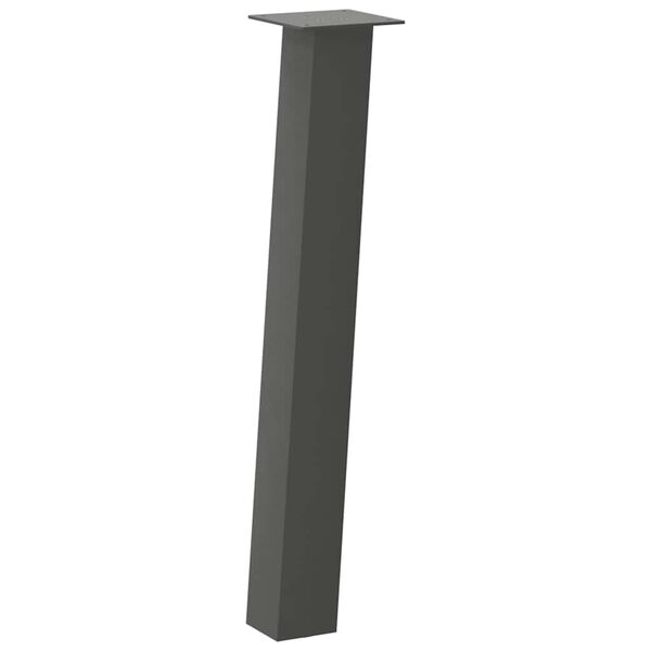 vidaXL Coffee Table Leg Anthracite Powder-coated Steel Standard Durable