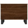 vidaXL Coffee Table Brown Oak Engineered Wood Medium Height-Adjustable
