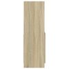 vidaXL Highboard Sonoma Oak Engineered Wood Medium Highboard
