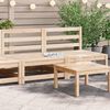 vidaXL Garden Sofa Pine Solid pine wood 27.6x27.6x26.4 in Modular